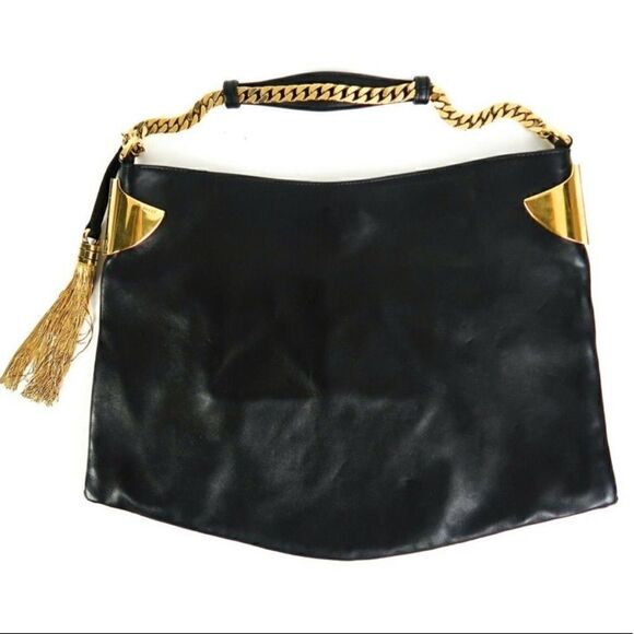 ❤️SOLD❤️GUCCI Large 1970 Gold Tassel Hobo/Shoulder Bag - Picture 7 of 14